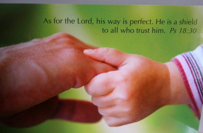 father and child ~ trust him image